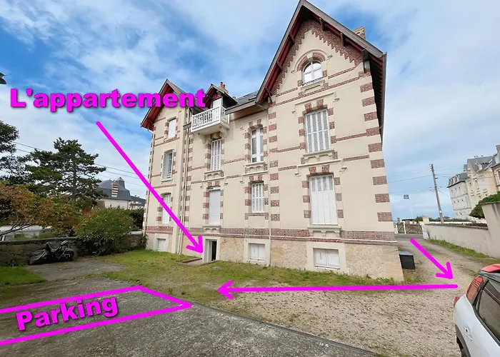 A 2 Pas De La Plage, Parking Prive Et Gratuit Apartman Cabourg