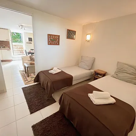 A 2 Pas De La Plage, Parking Prive Et Gratuit Кабур